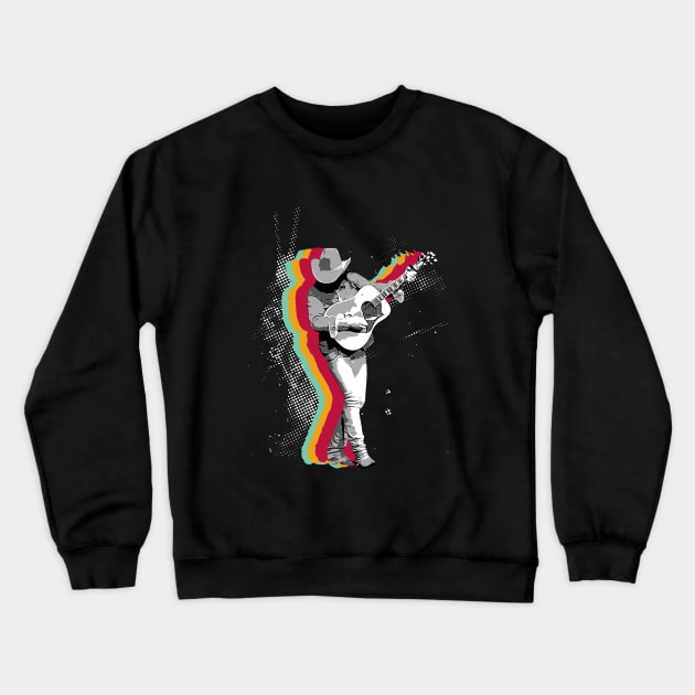 Dwight Yoakam //80s Crewneck Sweatshirt by Degiab